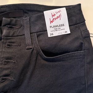 •Joe's Honey Black Flawless High Rise•